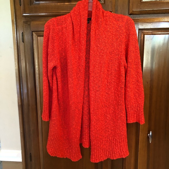 Fever Sweaters - 💐🌺🔥Beautiful Bright orange cardigan